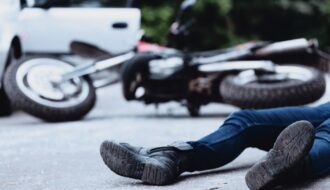 Motorcycle accident insurance claim